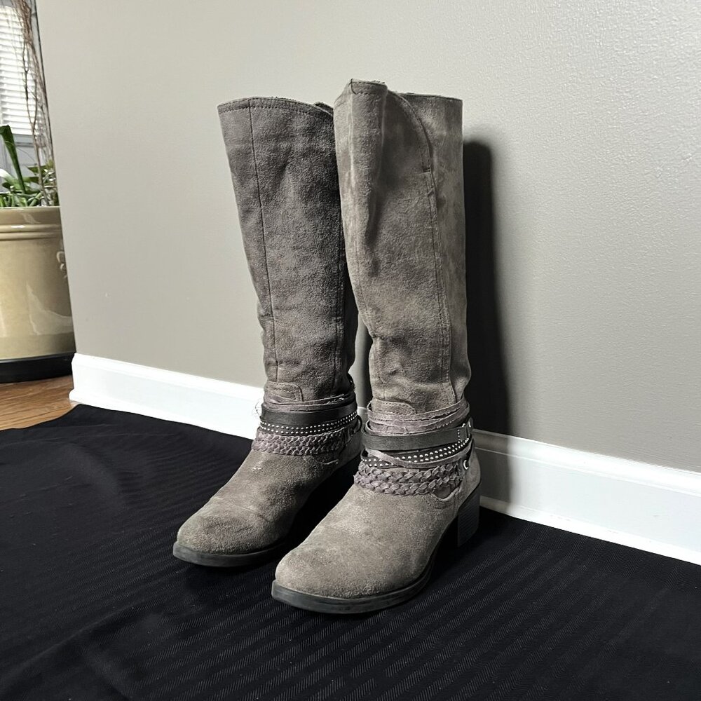 SO Brand Grey Women's Boots - Size 8